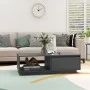 Mesa de centro de madera maciza de pino gris 110x50x33,5 cm de vidaXL, Mesas de centro - Ref: Foro24-809884, Precio: 69,72 €,...
