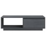 Mesa de centro de madera maciza de pino gris 110x50x33,5 cm de vidaXL, Mesas de centro - Ref: Foro24-809884, Precio: 70,13 €,...