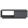 Mesa de centro de madera maciza de pino gris 110x50x33,5 cm de vidaXL, Mesas de centro - Ref: Foro24-809884, Precio: 69,72 €,...