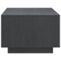 Mesa de centro de madera maciza de pino gris 110x50x33,5 cm de vidaXL, Mesas de centro - Ref: Foro24-809884, Precio: 70,13 €,...