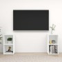Muebles para TV 2 uds madera de ingeniería blanco 72x35x36,5 cm de , Muebles TV - Ref: Foro24-3079898, Precio: 70,57 €, Descu...