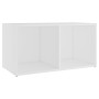 Muebles para TV 2 uds madera de ingeniería blanco 72x35x36,5 cm de , Muebles TV - Ref: Foro24-3079898, Precio: 70,57 €, Descu...