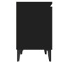 Mesitas de noche con patas de metal negro 40x30x50 cm | Foro24.es | Tu tienda online para hogar, jardín y más Foro24.es
