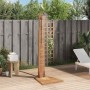 Ducha de jardín madera maciza de teca 70x75x204 cm de , Accesorios para piscinas y spa - Ref: Foro24-44667, Precio: 250,28 €,...