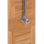 Ducha de jardín madera maciza de teca 70x75x204 cm de , Accesorios para piscinas y spa - Ref: Foro24-44667, Precio: 250,28 €,...