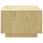 Mesa de centro de madera maciza de pino 110x50x33,5 cm de vidaXL, Mesas de centro - Ref: Foro24-809882, Precio: 56,56 €, Desc...