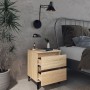 Mesita de noche madera contrachapada roble Sonoma 40x35x50 cm de , Mesitas de noche - Ref: Foro24-805875, Precio: 59,71 €, De...