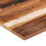 Tablero mesa cuadrada madera reciclada maciza 70x70 cm 25-27 mm | Foro24.es | Tu tienda online para hogar, jardín y más Foro24.es