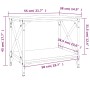 Mesa auxiliar de madera contrachapada negro 55x38x45 cm de , Mesas de centro - Ref: Foro24-823327, Precio: 35,43 €, Descuento...