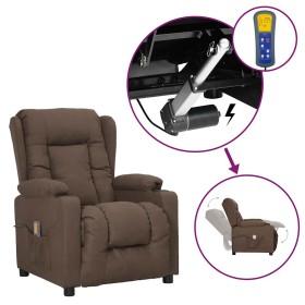 Sillón de masaje elevable tela gris taupé de , Sillones de masaje eléctricos - Ref: Foro24-3093441, Precio: 307,50 €, Descuen...