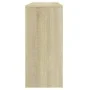 Mesa consola madera de ingeniería roble Sonoma 100x35x76,5 cm de vidaXL, Mesas auxiliares - Ref: Foro24-809839, Precio: 61,38...