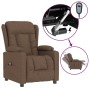 Sillón reclinable eléctrico de tela marrón de , Sillones - Ref: Foro24-3098781, Precio: 256,35 €, Descuento: %