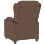 Sillón reclinable eléctrico de tela marrón de , Sillones - Ref: Foro24-3098781, Precio: 256,35 €, Descuento: %