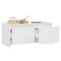 Mesa de centro madera contrachapada blanco 90x50x41,5 cm de vidaXL, Mesas de centro - Ref: Foro24-809818, Precio: 51,93 €, De...