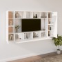 Set de muebles para TV 8 piezas madera contrachapada blanco de , Muebles TV - Ref: Foro24-3114286, Precio: 335,92 €, Descuent...