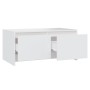 Mesa de centro madera contrachapada blanco 90x50x41,5 cm de vidaXL, Mesas de centro - Ref: Foro24-809818, Precio: 52,08 €, De...