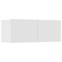 Set de muebles para TV 8 piezas madera contrachapada blanco de , Muebles TV - Ref: Foro24-3114286, Precio: 335,92 €, Descuent...