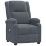 Sillón de masaje eléctrico terciopelo gris oscuro de , Sillones de masaje eléctricos - Ref: Foro24-3098405, Precio: 264,01 €,...