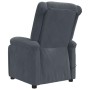 Sillón de masaje eléctrico terciopelo gris oscuro de , Sillones de masaje eléctricos - Ref: Foro24-3098405, Precio: 264,01 €,...