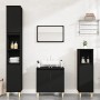 Juego de muebles de baño 3 pzas madera contrachapada negro de , Muebles de baño - Ref: Foro24-3185582, Precio: 182,71 €, Desc...