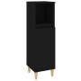 Juego de muebles de baño 3 pzas madera contrachapada negro de , Muebles de baño - Ref: Foro24-3185582, Precio: 182,71 €, Desc...