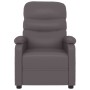 Sillón de masaje de cuero sintético gris de , Sillones de masaje eléctricos - Ref: Foro24-289692, Precio: 240,31 €, Descuento: %