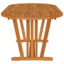 Mesa de jardín madera maciza de eucalipto 200x100x75 cm de vidaXL, Mesas de jardín - Ref: Foro24-316072, Precio: 256,00 €, De...