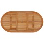 Mesa de jardín madera maciza de eucalipto 200x100x75 cm de vidaXL, Mesas de jardín - Ref: Foro24-316072, Precio: 256,00 €, De...