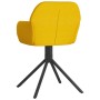 Sillas de comedor giratorias 2 uds terciopelo amarillo | Foro24.es | Tu tienda online para hogar, jardín y más Foro24.es