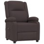 Sillón reclinable eléctrico tela marrón oscuro de , Sillones - Ref: Foro24-3098357, Precio: 284,57 €, Descuento: -5%%