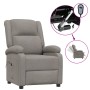 Sillón reclinable eléctrico tela gris taupé de , Sillones - Ref: Foro24-3098360, Precio: 258,18 €, Descuento: -5%%