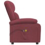 Sillón de masaje eléctrico tela rojo tinto de , Sillones de masaje eléctricos - Ref: Foro24-3098362, Precio: 276,33 €, Descue...