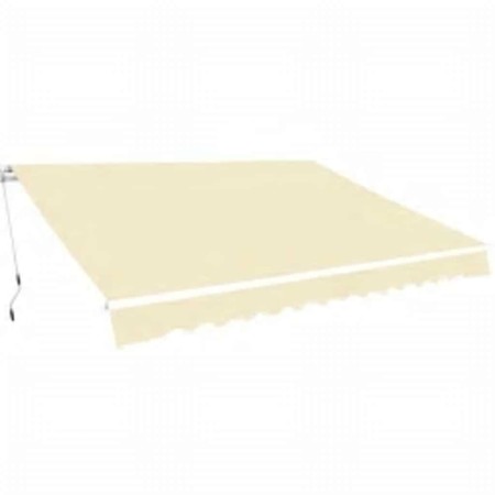 Toldo plegable de operación manual 600 cm color crema en Toldos | Comprar online en Foru.es