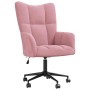 Sillón de relax de terciopelo rosa en Sillones | Comprar online en Foru.es