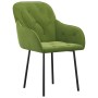 Sillas de comedor 2 unidades terciopelo verde claro | Foro24.es | Tu tienda online para hogar, jardín y más Foro24.es
