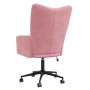 Sillón de relax de terciopelo rosa en Sillones | Comprar online en Foru.es