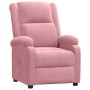 Sillón reclinable de terciopelo rosa de , Sillones - Ref: Foro24-342403, Precio: 184,27 €, Descuento: %