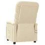 Sillón de masaje eléctrico tela color crema de , Sillones de masaje eléctricos - Ref: Foro24-3073703, Precio: 278,25 €, Descu...