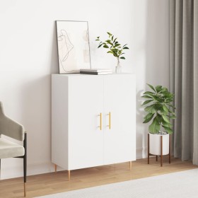 Aparador de madera de ingeniería blanco 69,5x34x90 cm de , Aparadores - Ref: Foro24-827708, Precio: 74,16 €, Descuento: %