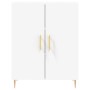 Aparador de madera de ingeniería blanco 69,5x34x90 cm de , Aparadores - Ref: Foro24-827708, Precio: 74,16 €, Descuento: %