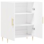 Aparador de madera de ingeniería blanco 69,5x34x90 cm de , Aparadores - Ref: Foro24-827708, Precio: 74,16 €, Descuento: %
