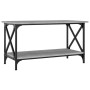 Mesa de centro madera y hierro gris Sonoma 80x45x45 cm de , Mesas de centro - Ref: Foro24-823325, Precio: 50,19 €, Descuento:...