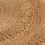 Alfombra de área trenzada a mano redonda yute 120 cm de , Alfombras - Ref: Foro24-344950, Precio: 60,83 €, Descuento: -5%%