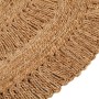 Alfombra de área trenzada a mano redonda yute 120 cm de , Alfombras - Ref: Foro24-344950, Precio: 60,83 €, Descuento: -5%%