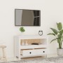 Mueble para TV de madera maciza de pino blanco 79x35x52 cm de , Muebles TV - Ref: Foro24-821498, Precio: 97,94 €, Descuento: ...