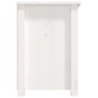Mueble para TV de madera maciza de pino blanco 79x35x52 cm de , Muebles TV - Ref: Foro24-821498, Precio: 97,94 €, Descuento: ...