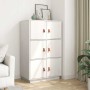 Aparador de madera maciza de pino blanco 67x40x108,5 cm de , Aparadores - Ref: Foro24-820173, Precio: 143,55 €, Descuento: %