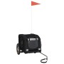Remolque de bicicleta mascotas hierro tela Oxford negro de , Cochecitos para mascotas - Ref: Foro24-93870, Precio: 98,03 €, D...