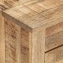 Mueble para TV de madera maciza de mango rugosa 110x30x40 cm de , Muebles TV - Ref: Foro24-328307, Precio: 168,24 €, Descuent...
