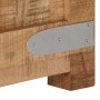 Mueble para TV de madera maciza de mango rugosa 110x30x40 cm de , Muebles TV - Ref: Foro24-328307, Precio: 168,24 €, Descuent...